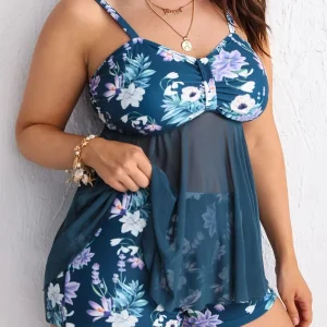 Tankini Mit Shorts Fuer Mollige 4